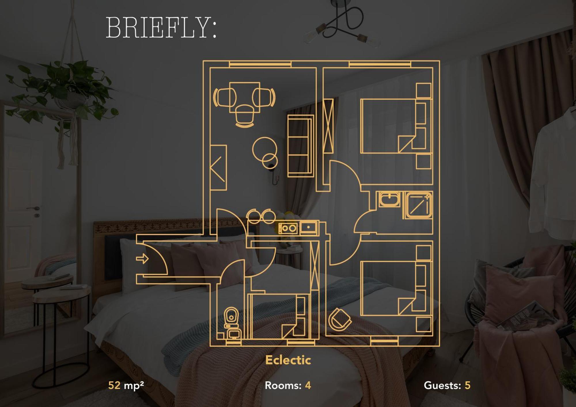 Eclectic 3 Bedroom Calea Victoriei By Urbanesq بوخارست المظهر الخارجي الصورة